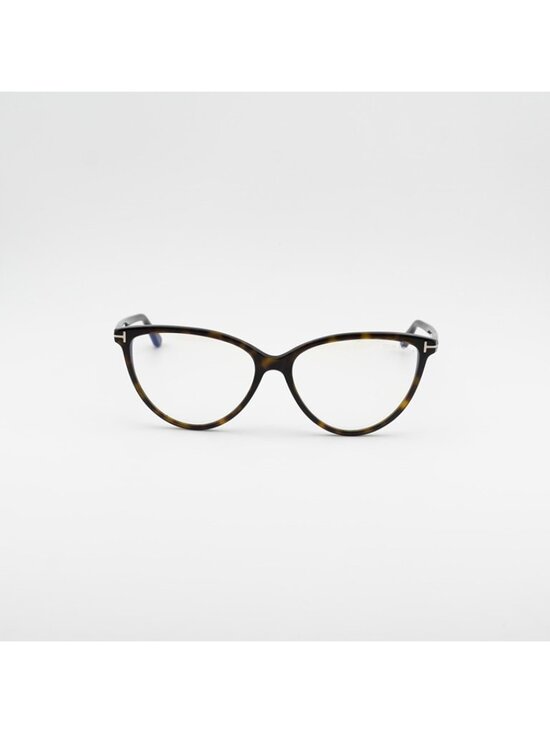 Tom Ford FT5743-B 052 Eyeglasses Havana 57mm Cat Eye Frame main image 4